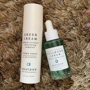 Graydon Green Cream and Fullmoon Serum